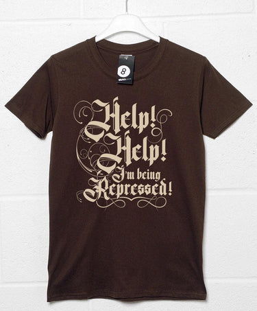 Help I'm Being Repressed Mens T-Shirt 8Ball